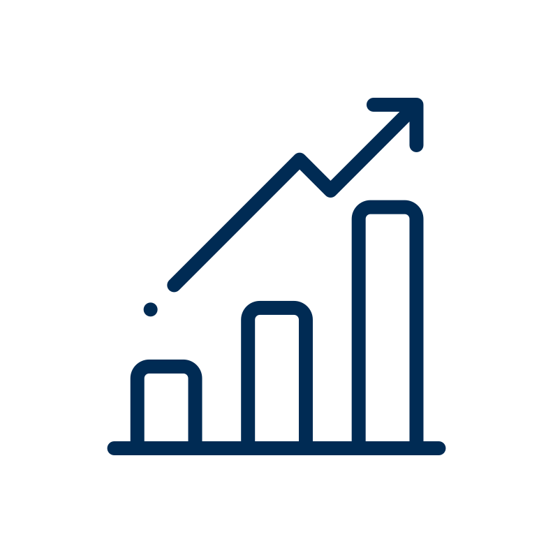 Bar chart graphic